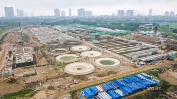 Nhà máy Nước thải Yên Xá, Thanh Trì, Hà Nội